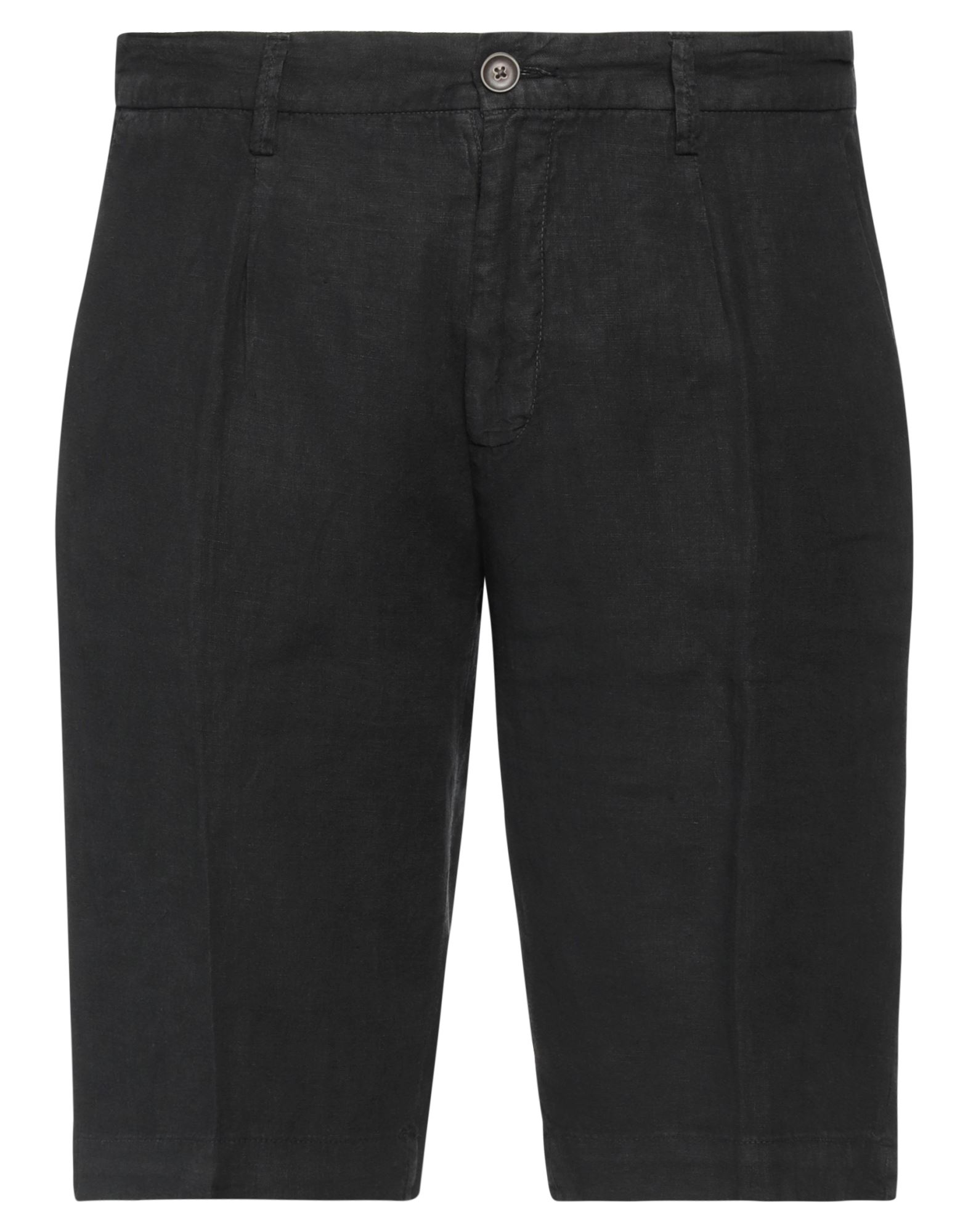 Markup Man Shorts & Bermuda Shorts Black Size 34 Linen