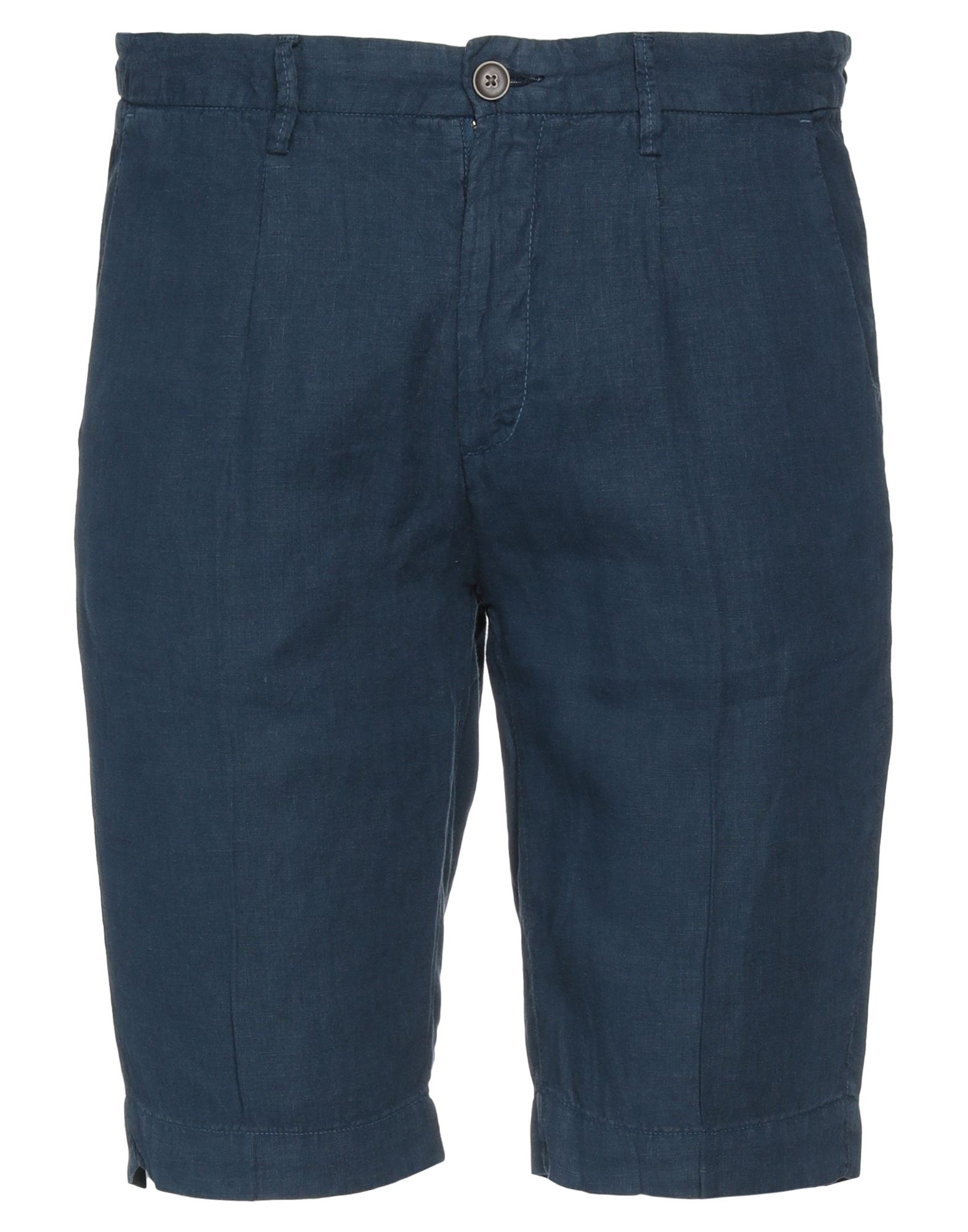 Markup Man Shorts & Bermuda Shorts Midnight Blue Size 26 Linen