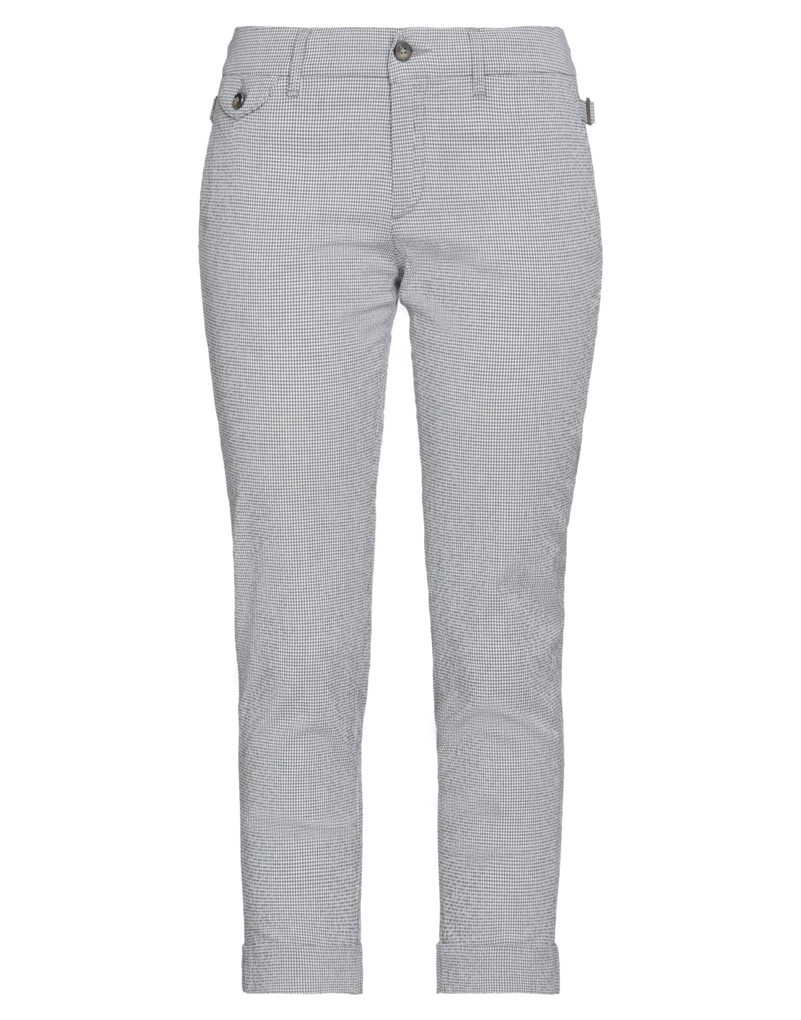 Shop Jacob Cohёn Woman Pants Grey Size 27 Cotton, Elastane