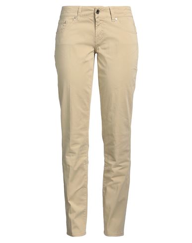 Jacob Cohёn Woman Pants Beige Size 32 Cotton, Elastane In Beige