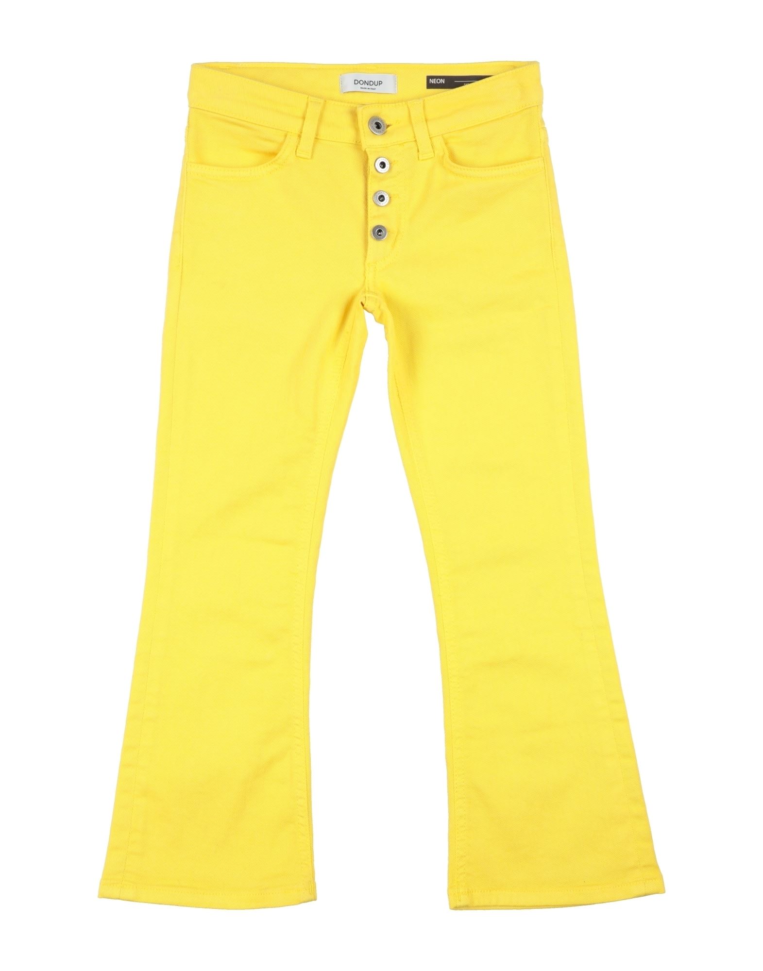 Dondup Kids' Jeans In Yellow