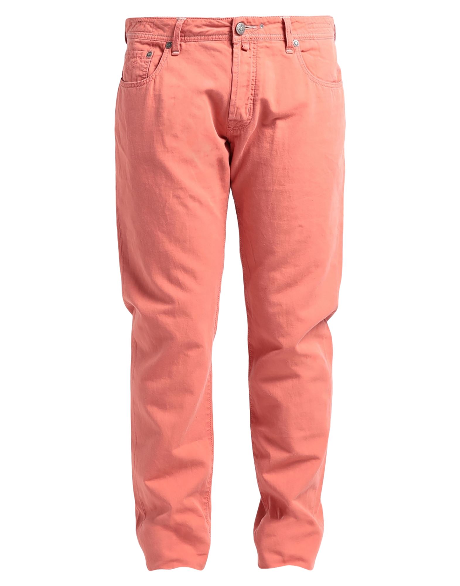 Shop Jacob Cohёn Pants In Salmon Pink