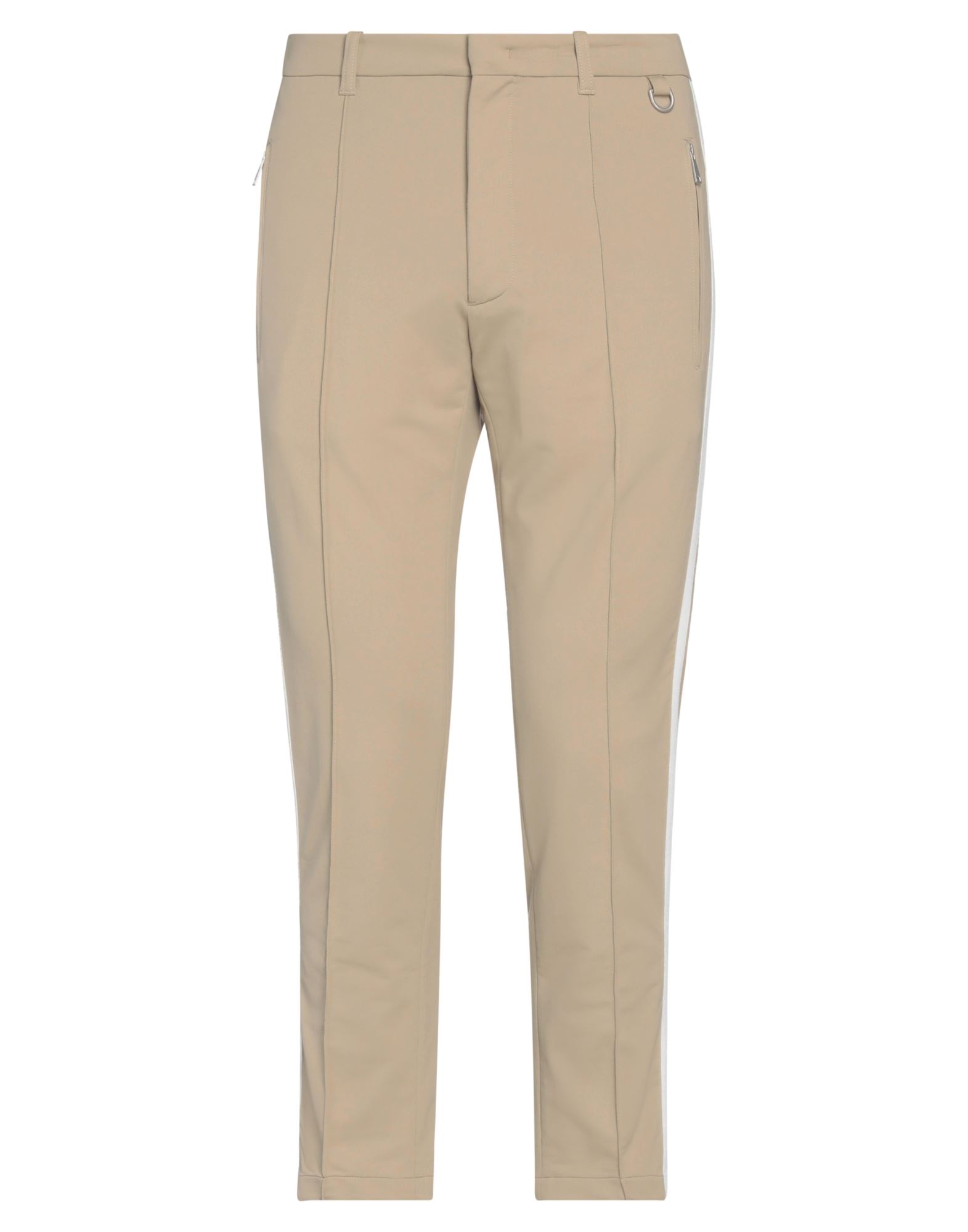 Shop Paolo Pecora Man Pants Sand Size 30 Cotton, Polyamide, Elastane In Beige