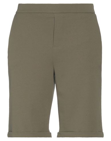 Jacqueline De Yong Woman Shorts & Bermuda Shorts Military Green Size M Polyester, Elastane