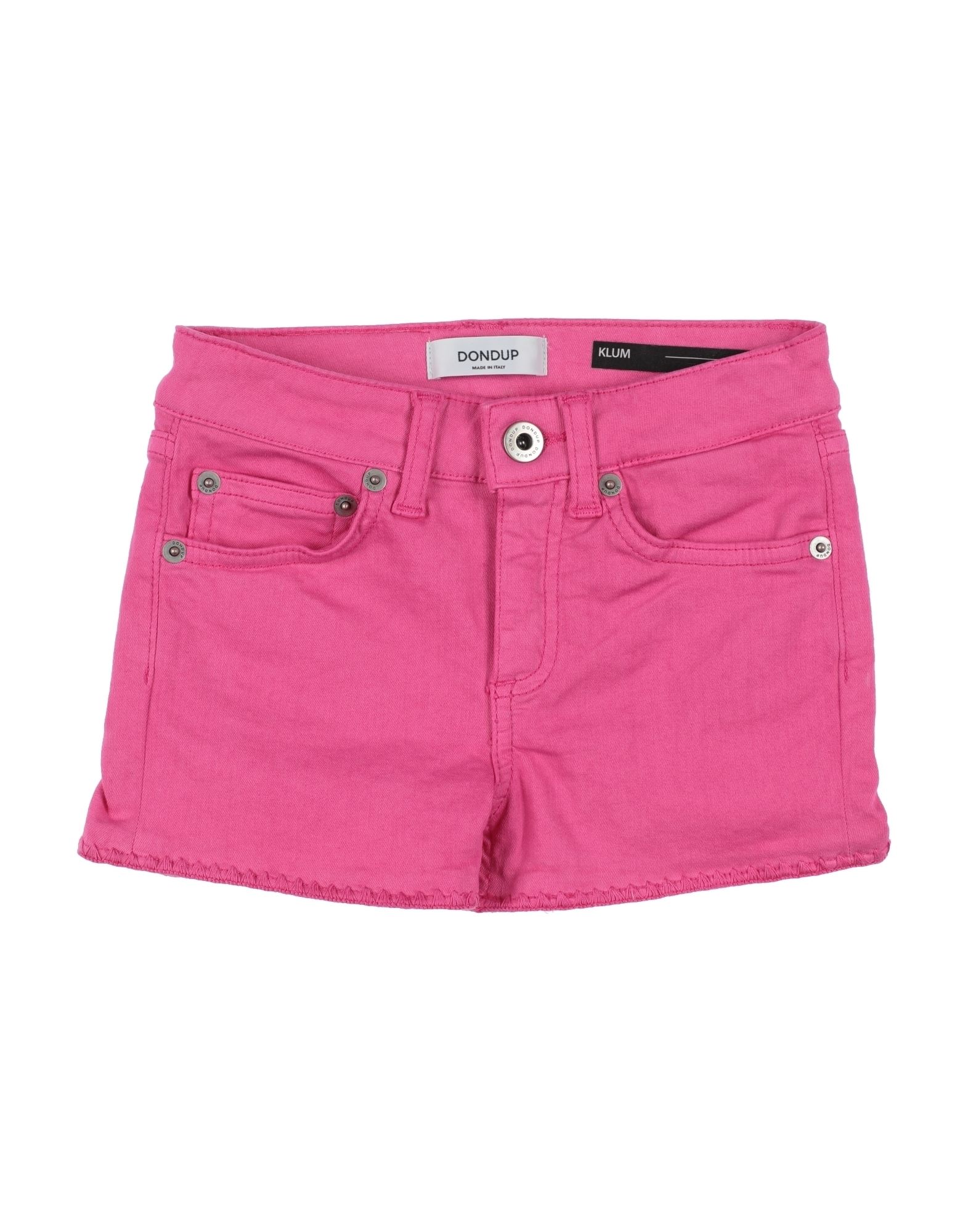 Dondup Kids' Denim Shorts In Fuchsia