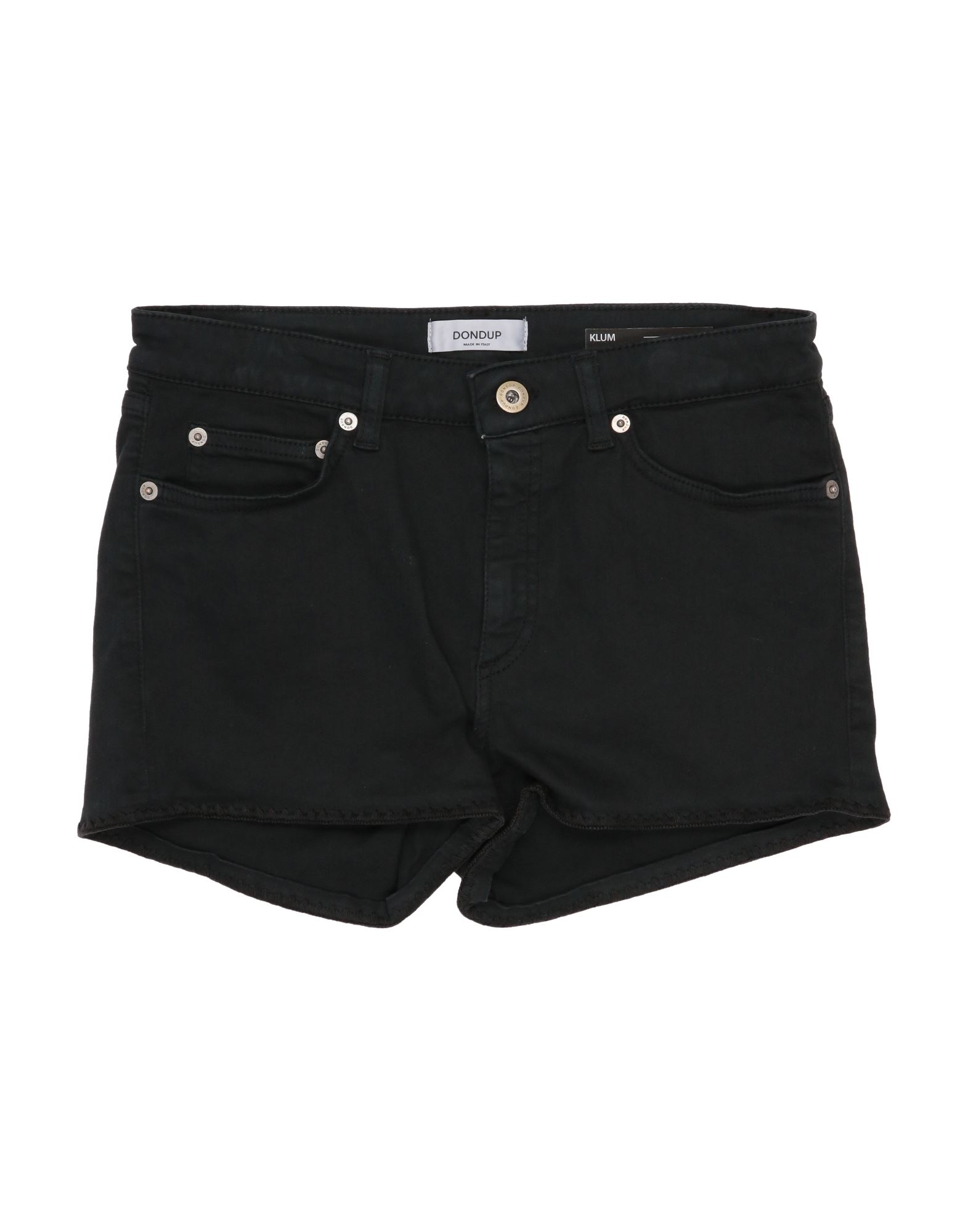 Dondup Kids' Denim Shorts In Black