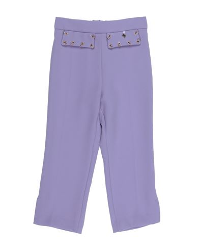 Elisabetta Franchi Babies'  Toddler Girl Pants Light Purple Size 6 Polyester