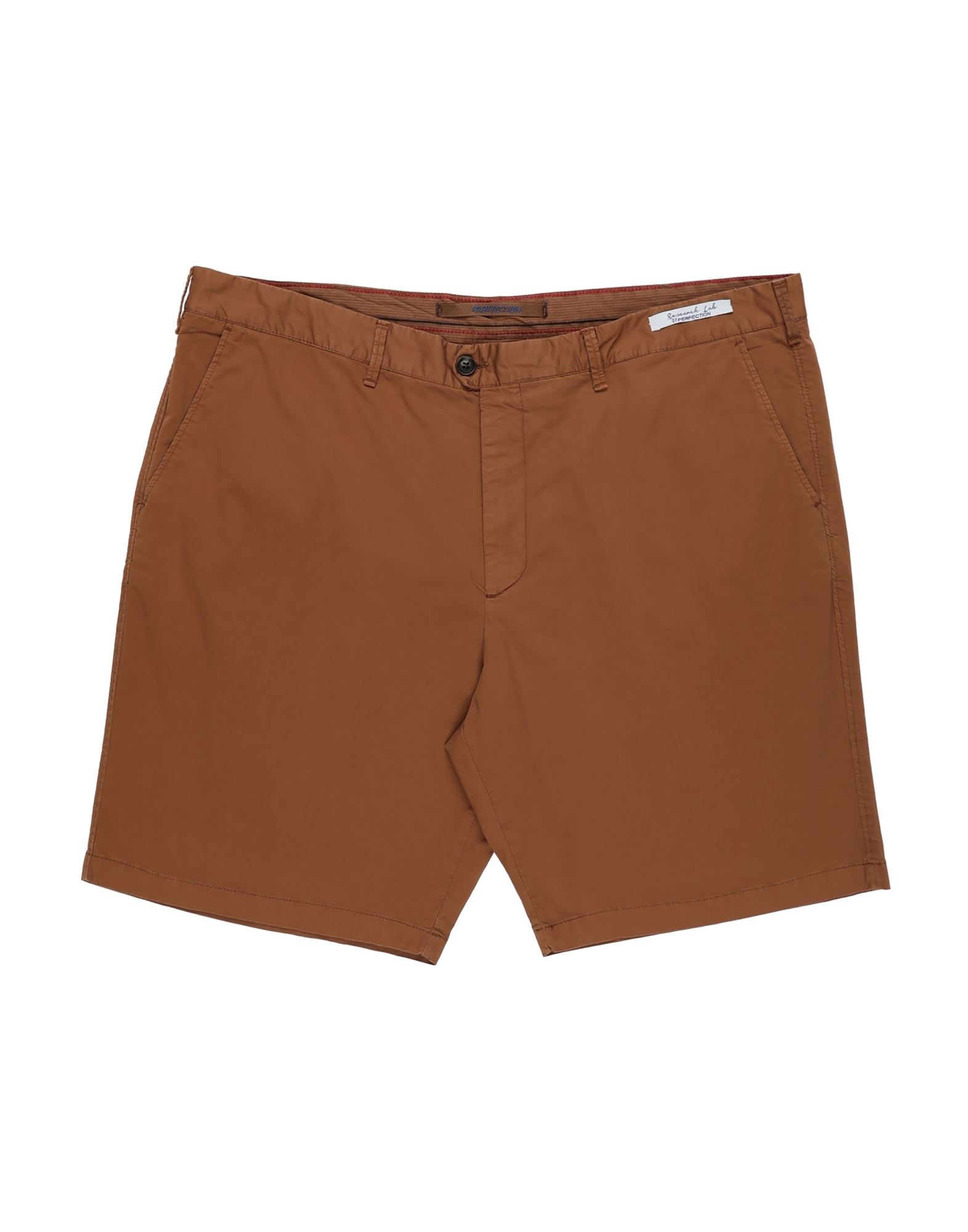 Perfection Man Shorts & Bermuda Shorts Camel Size 44 Cotton, Elastane In Beige