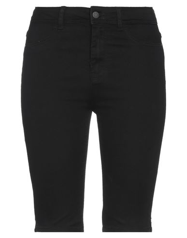 Jacqueline De Yong Woman Shorts & Bermuda Shorts Black Size S Cotton, Polyester, Elastane