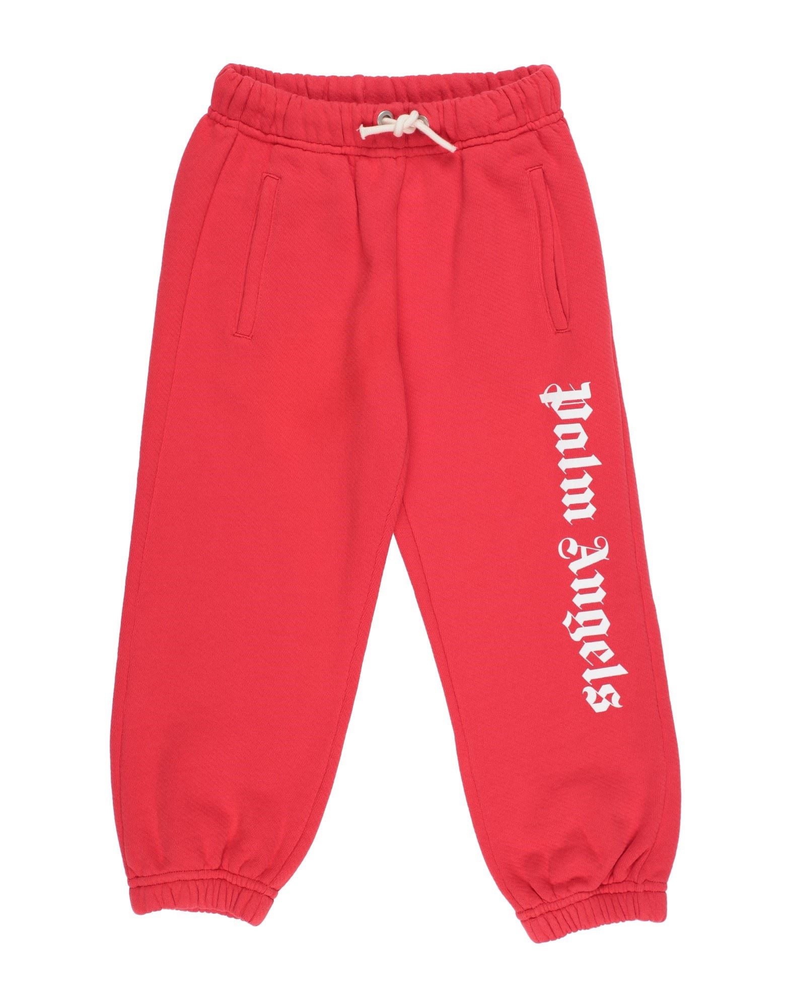 Palm Angels Kids' Pants In Red