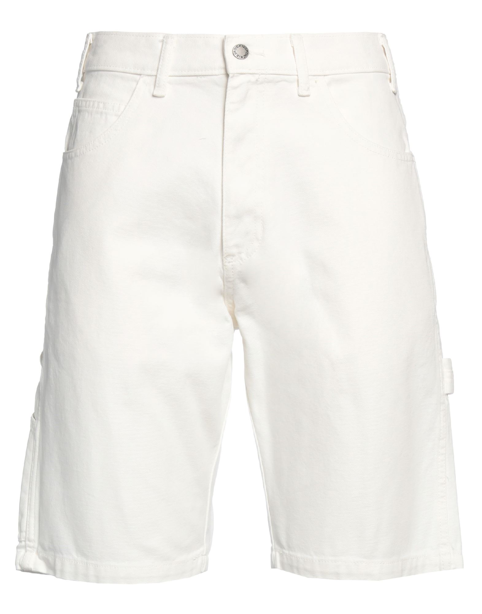 Dickies Man Shorts & Bermuda Shorts White Size 31 Cotton