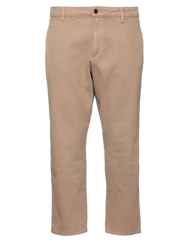 Only & Sons Man Cropped Pants Light Brown Size 33w-32l Cotton In Beige