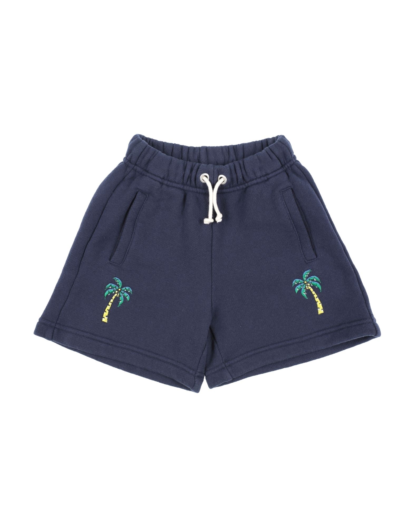 Palm Angels Kids' Shorts & Bermuda Shorts In Blue