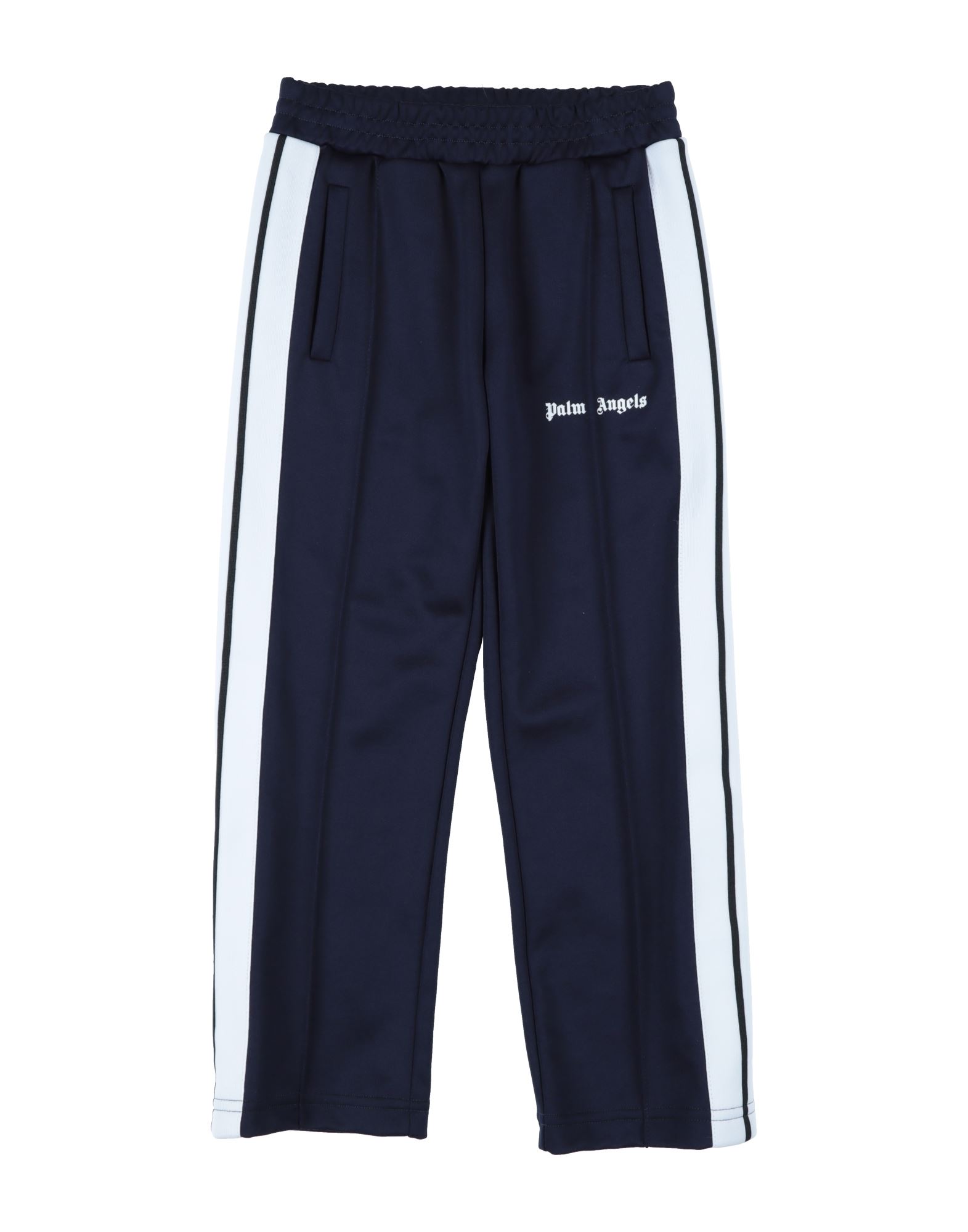 Palm Angels Kids' Pants In Midnight Blue