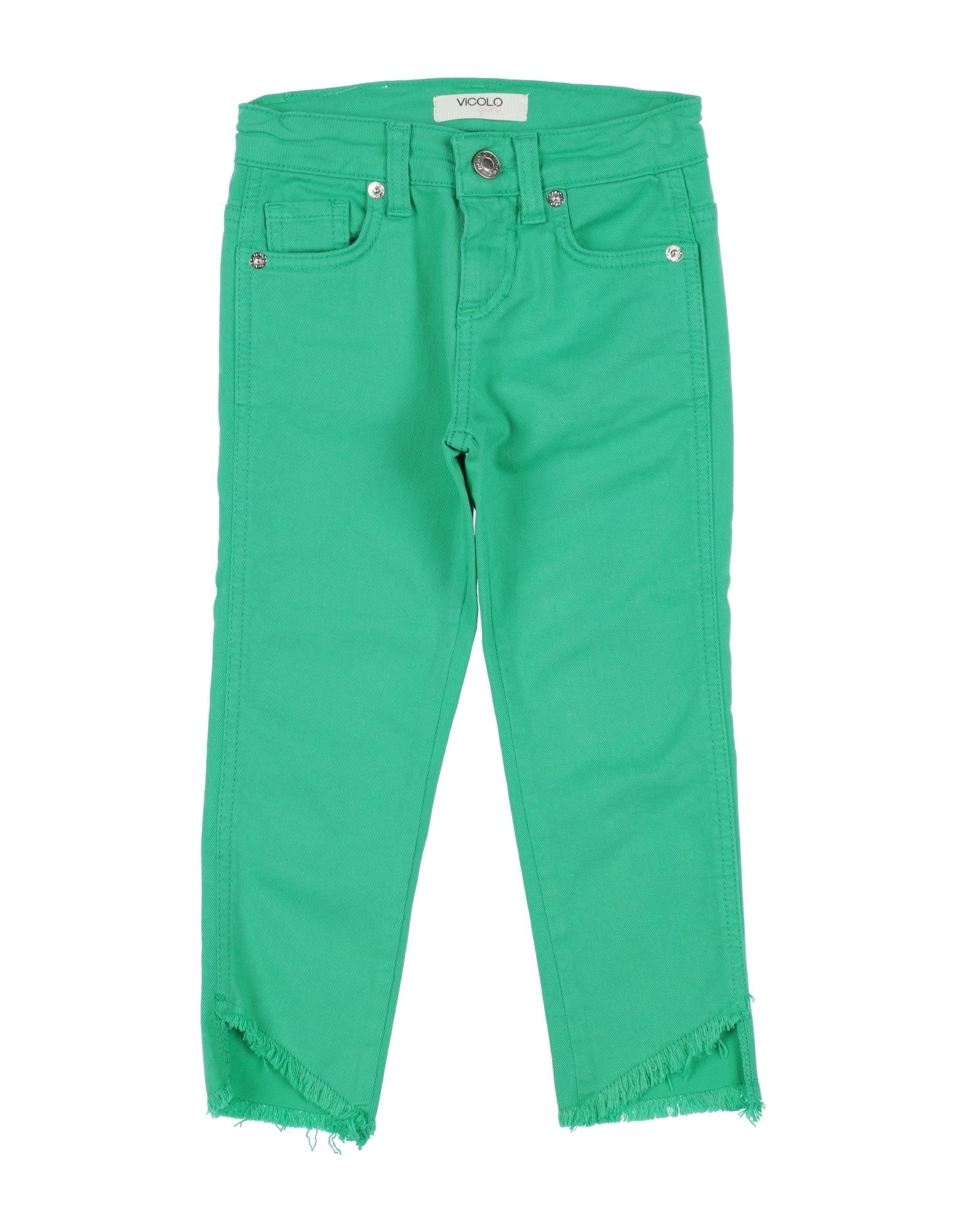 Vicolo Kids' Pants In Green