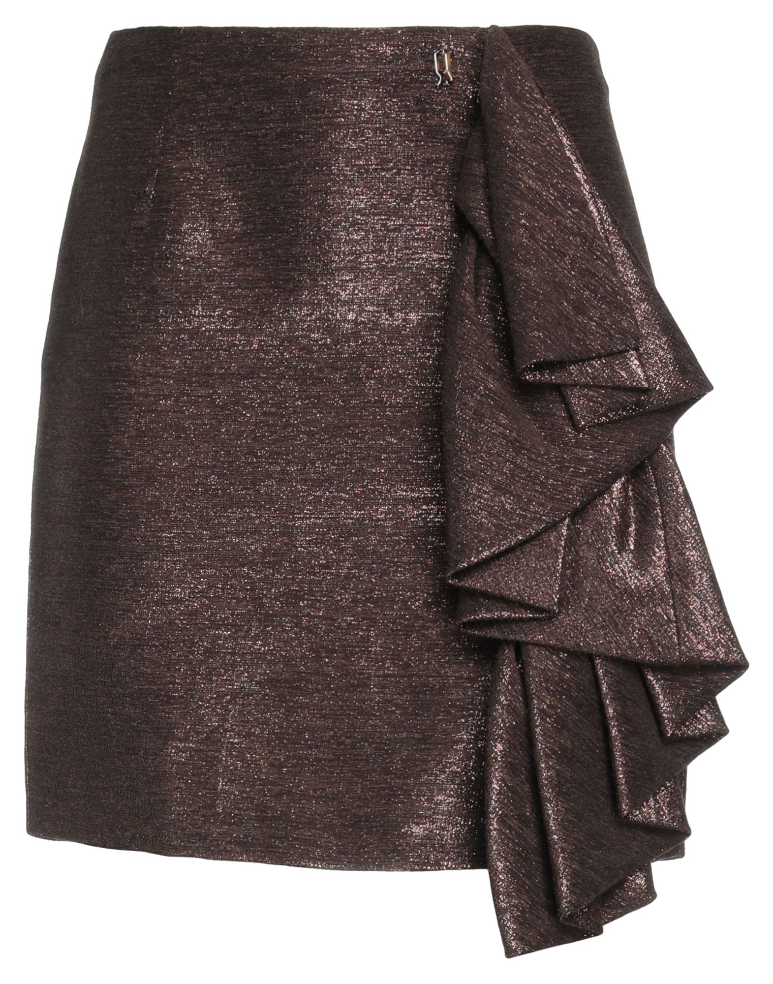 Galliano Mini Skirts In Brown