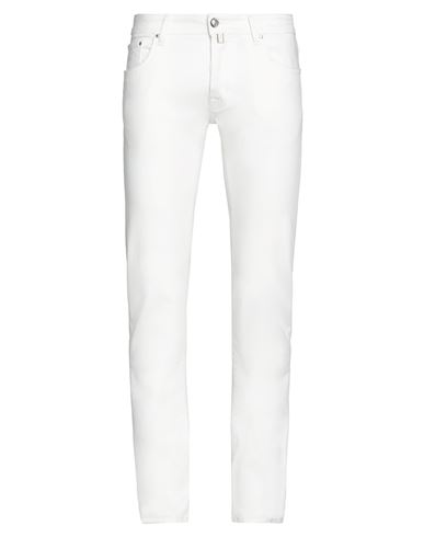 Jeanshose Herren Weiß 28 Herren