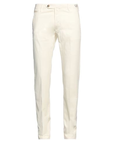 Shop Jacob Cohёn Man Pants Cream Size 31 Cotton, Elastane In White