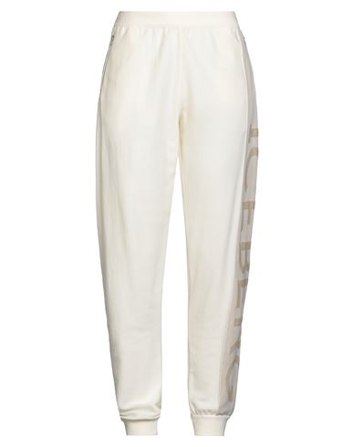 Iceberg Woman Pants Ivory Size L Cotton In Neutral