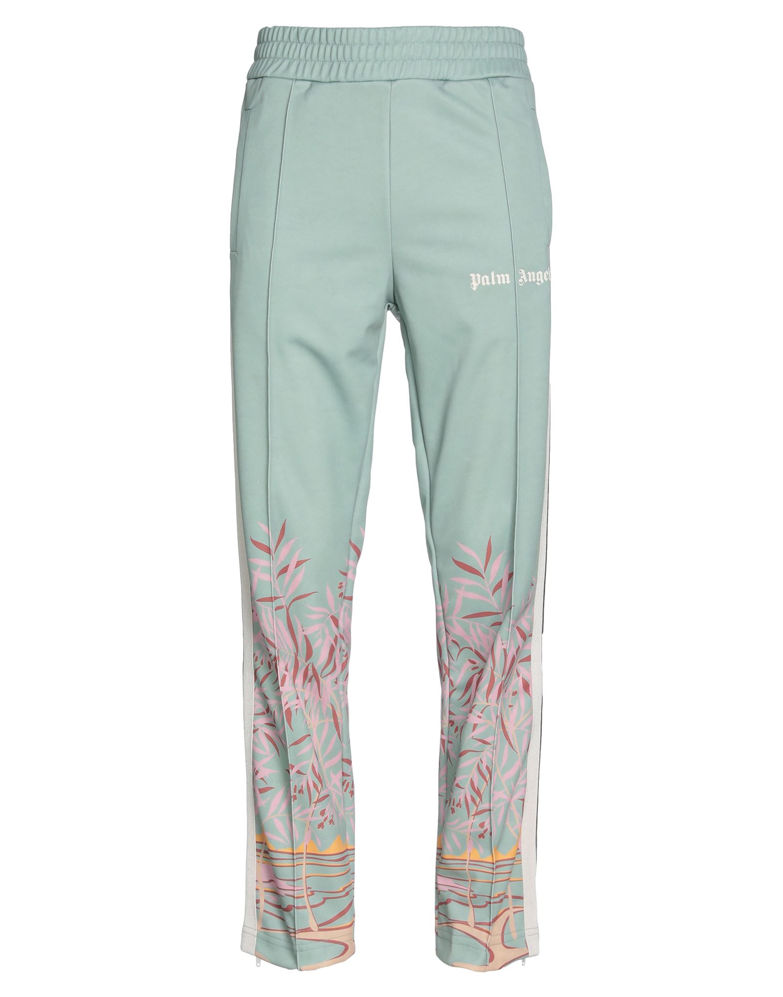 Palm Angels Pants In Sage Green
