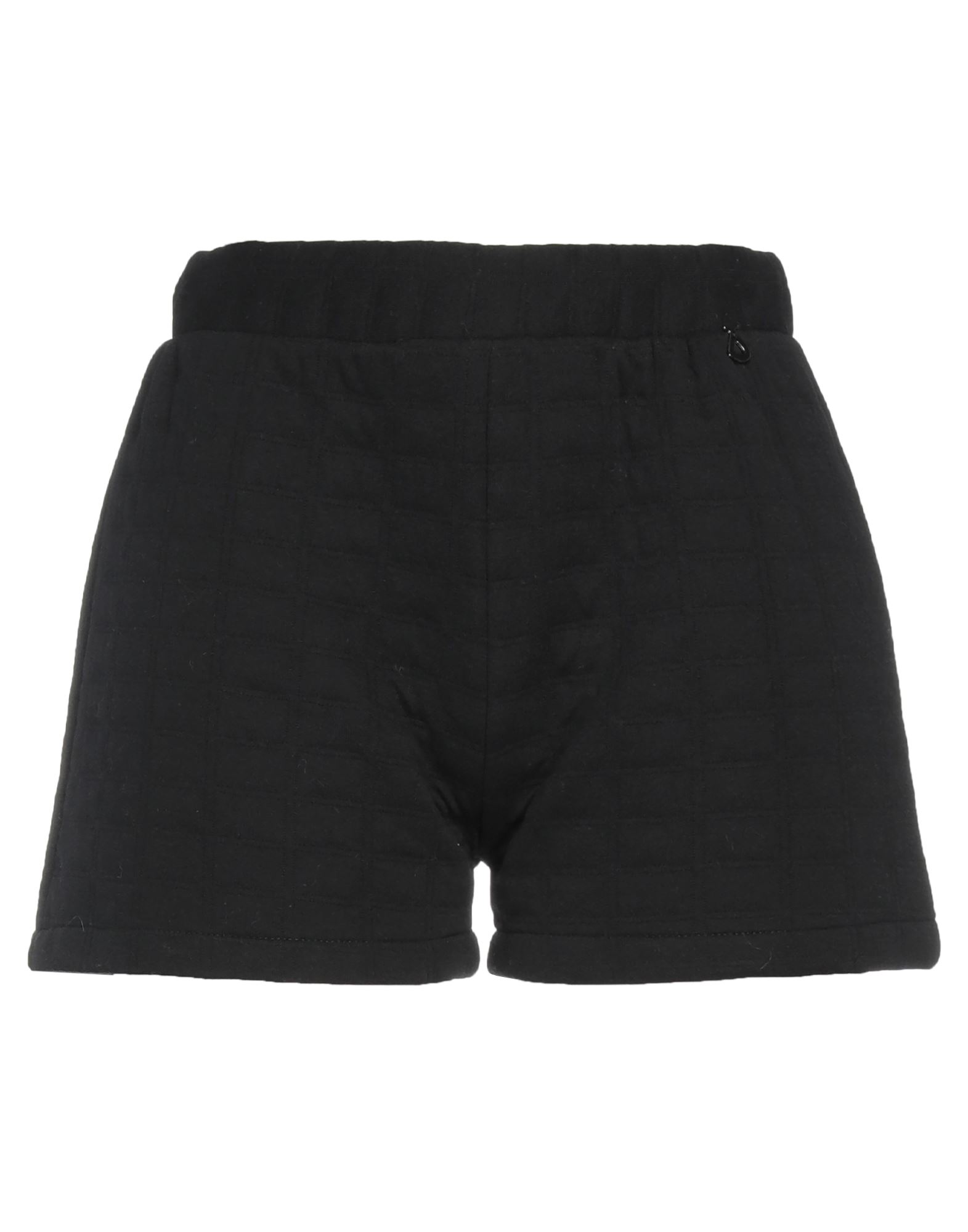 Dixie Woman Shorts & Bermuda Shorts Black Size S Polyester, Cotton