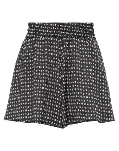 Dimora Woman Shorts & Bermuda Shorts Black Size 6 Viscose