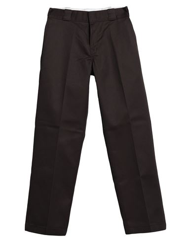 Dickies Man Pants Dark Brown Size 29w-30l Polyester, Cotton