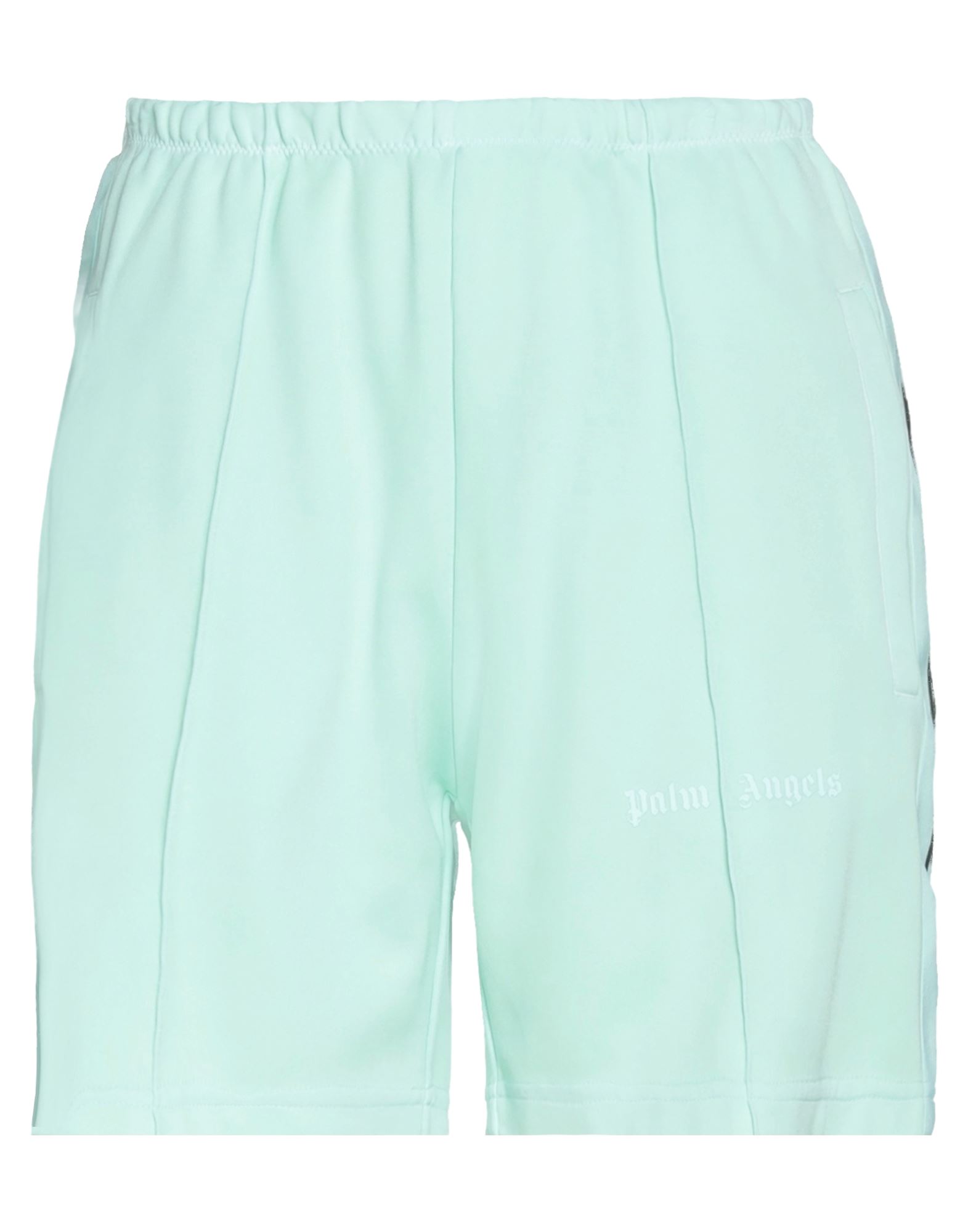Palm Angels Woman Shorts & Bermuda Shorts Light Green Size L Polyamide, Polyester