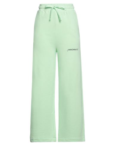 Hinnominate Woman Pants Light Green Size L Cotton