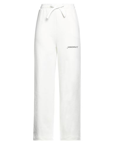 Hinnominate Woman Pants Off White Size S Cotton