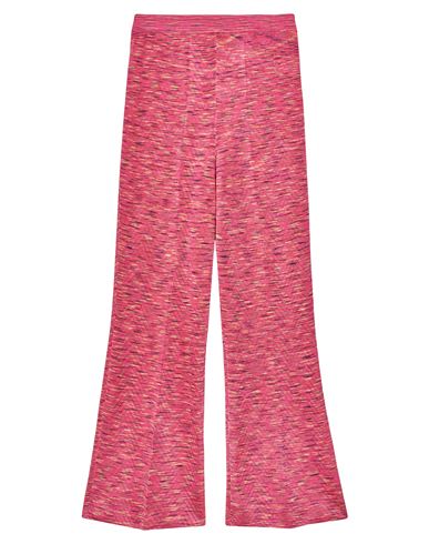 M Missoni Woman Pants Fuchsia Size 4 Viscose, Cotton In Pink