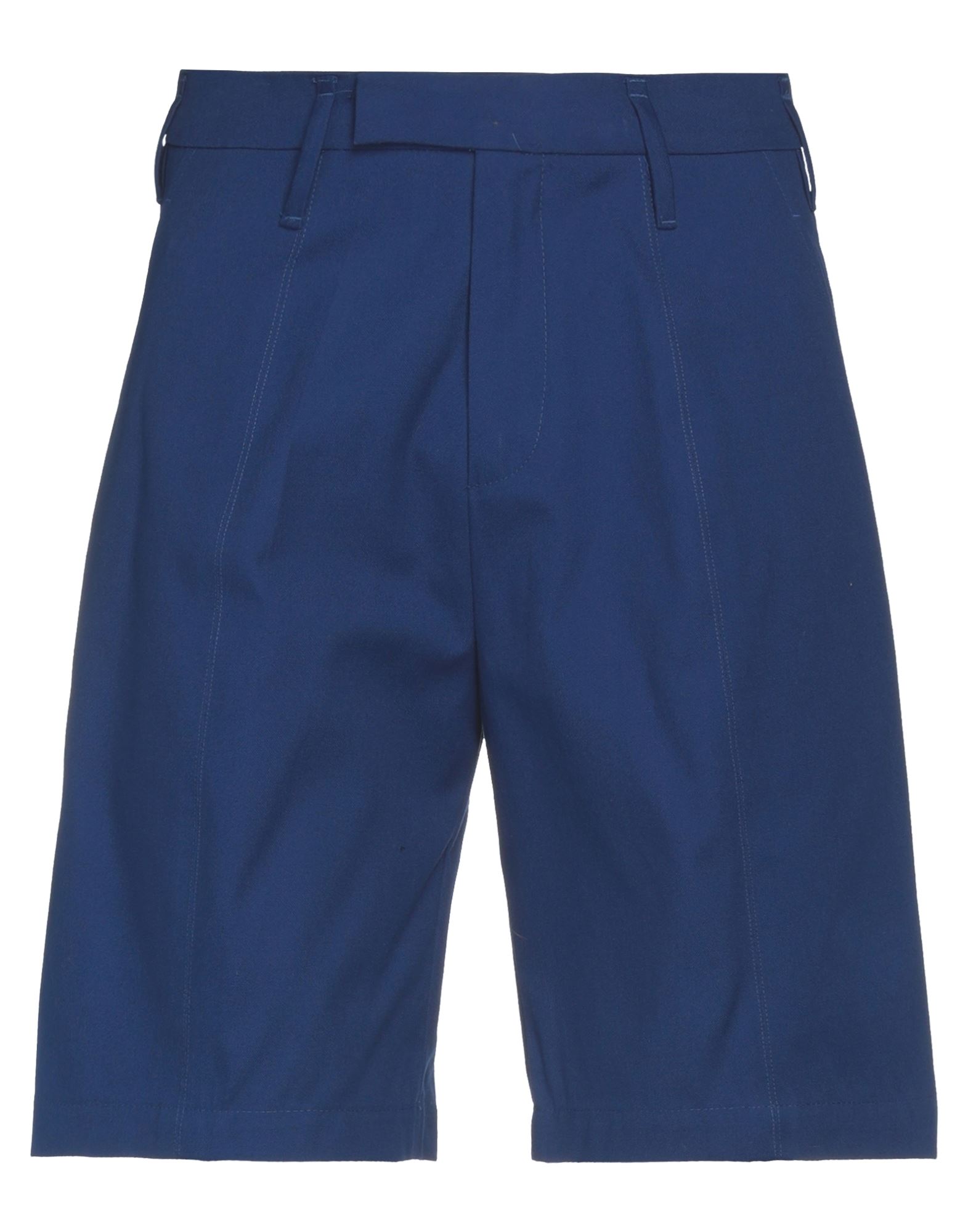 Neil Barrett Man Shorts & Bermuda Shorts Blue Size 34 Cotton