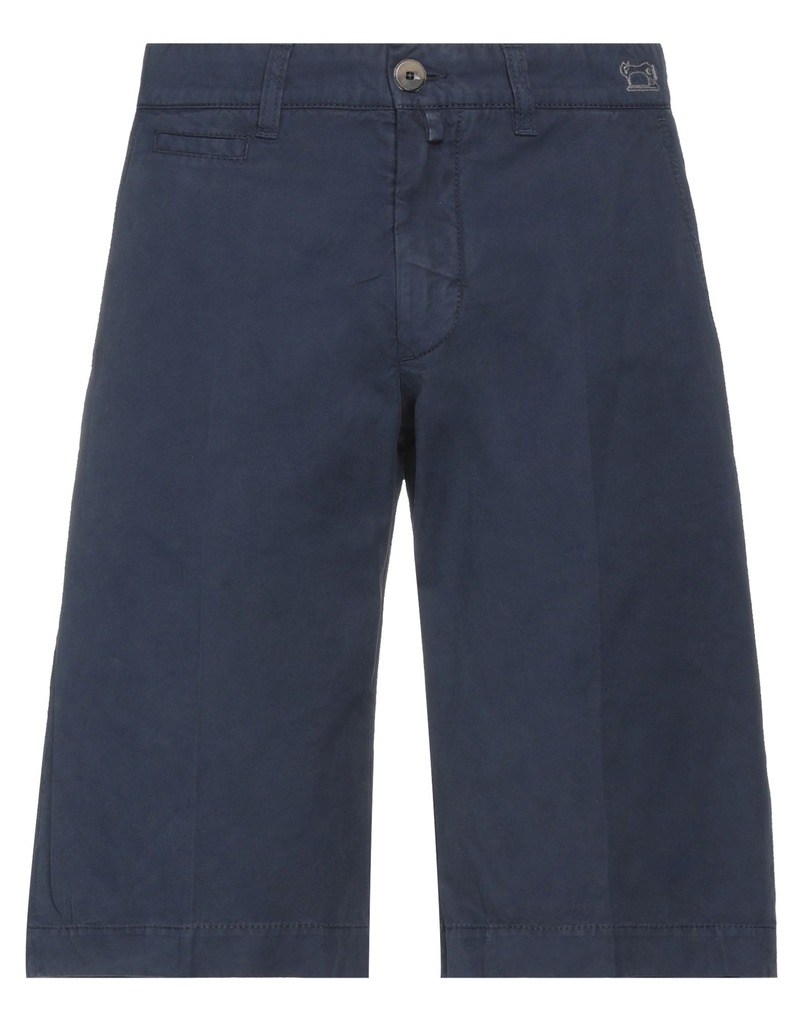 Jacob Cohёn Man Shorts & Bermuda Shorts Midnight Blue Size 34 Cotton