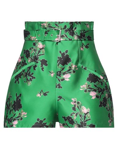 Philosophy Di Lorenzo Serafini Woman Shorts & Bermuda Shorts Green Size 8 Polyester