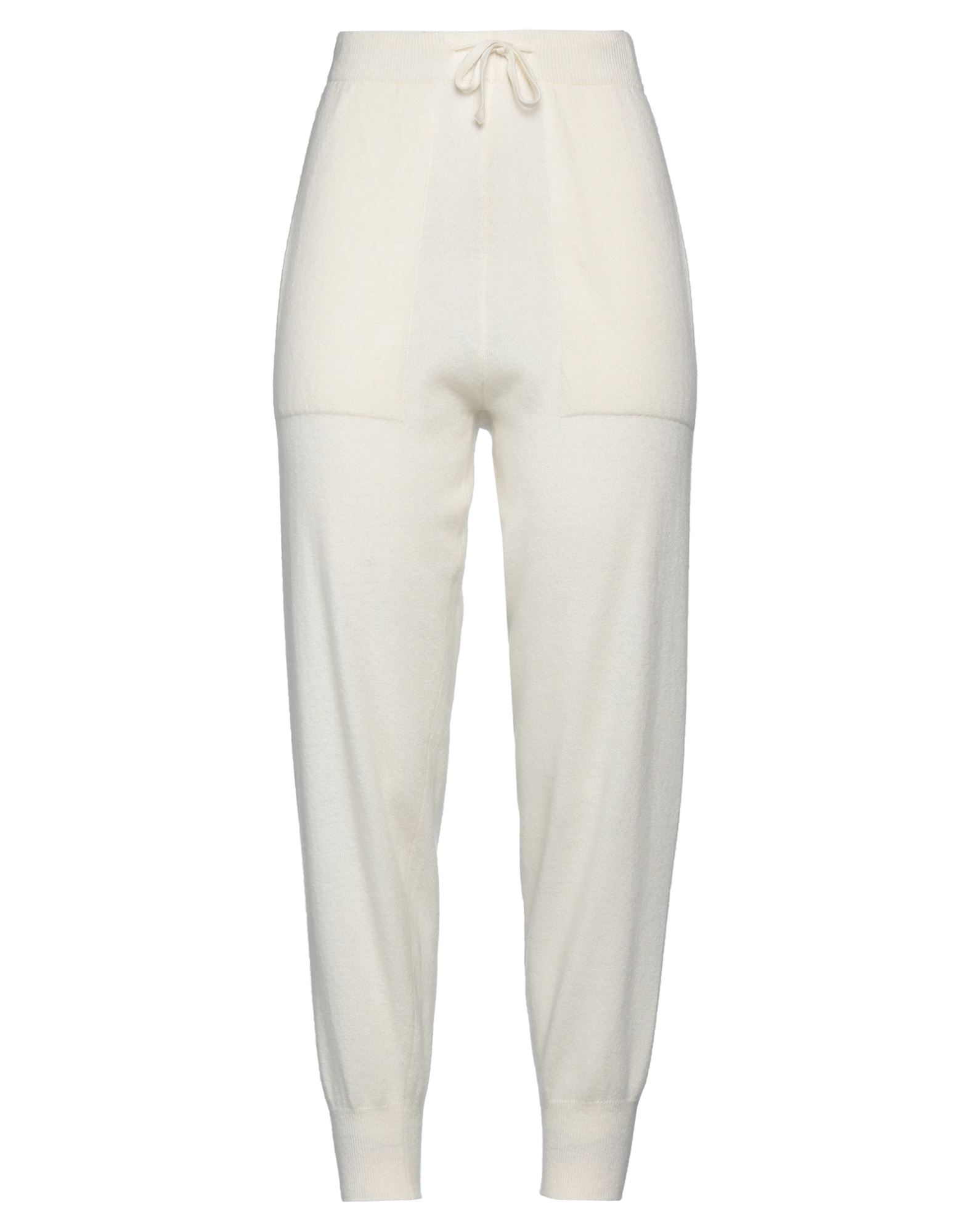 N.o.w. Andrea Rosati Cashmere Pants In White
