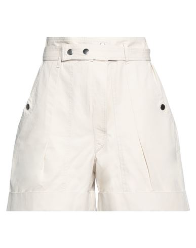 Isabel Marant Étoile Marant Étoile Woman Shorts & Bermuda Shorts Ivory Size 6 Cotton In White