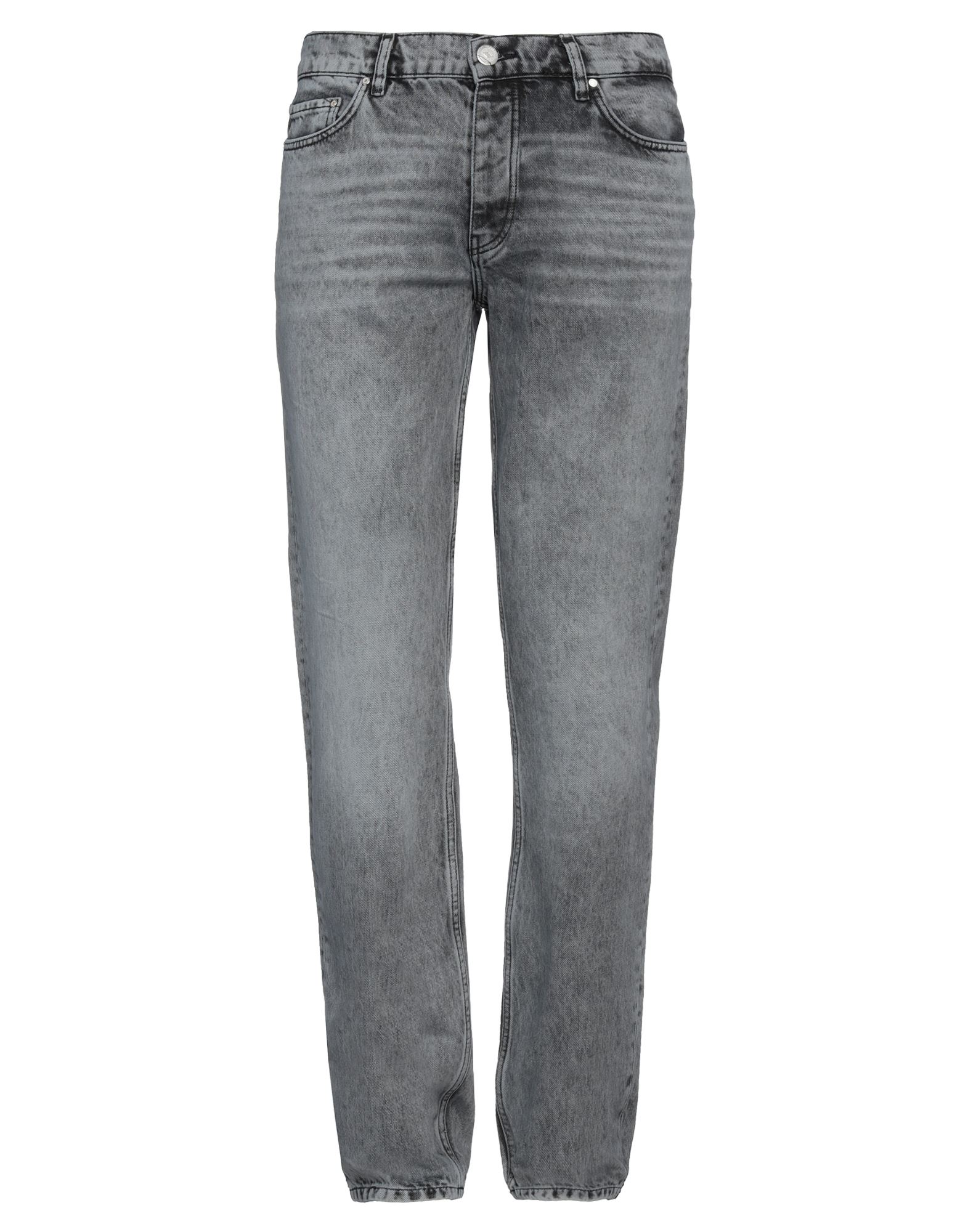 Shop Han Kjobenhavn Han Kjøbenhavn Man Jeans Grey Size 33 Cotton
