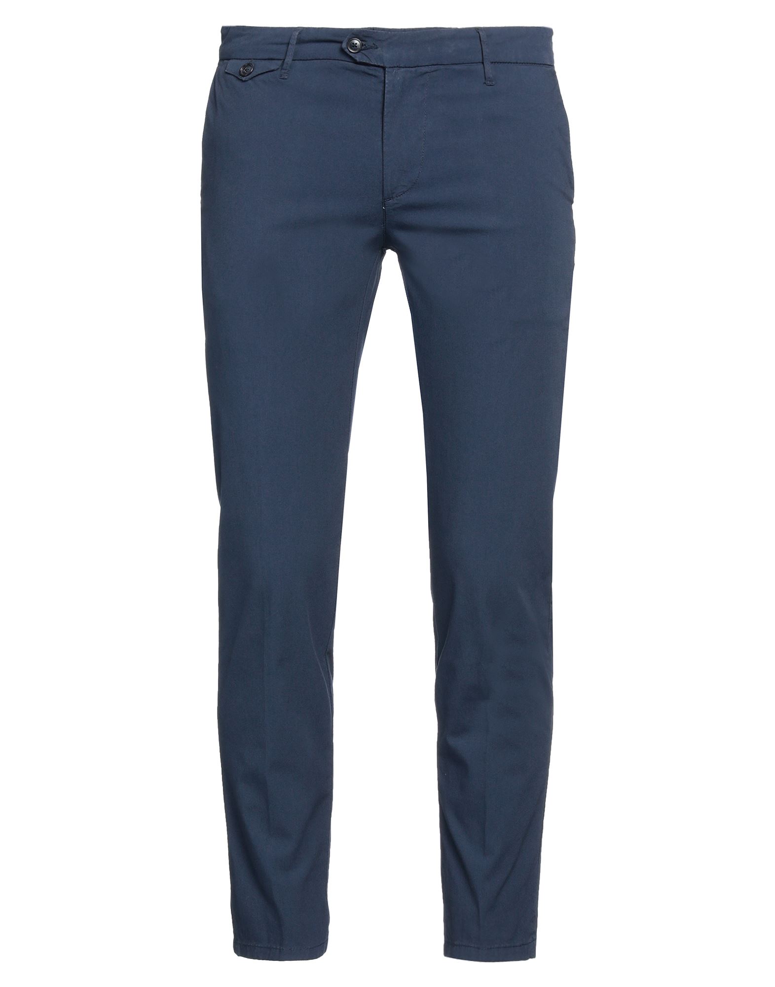 Shop 0/zero Construction Man Pants Navy Blue Size 31 Organic Cotton, Elastane
