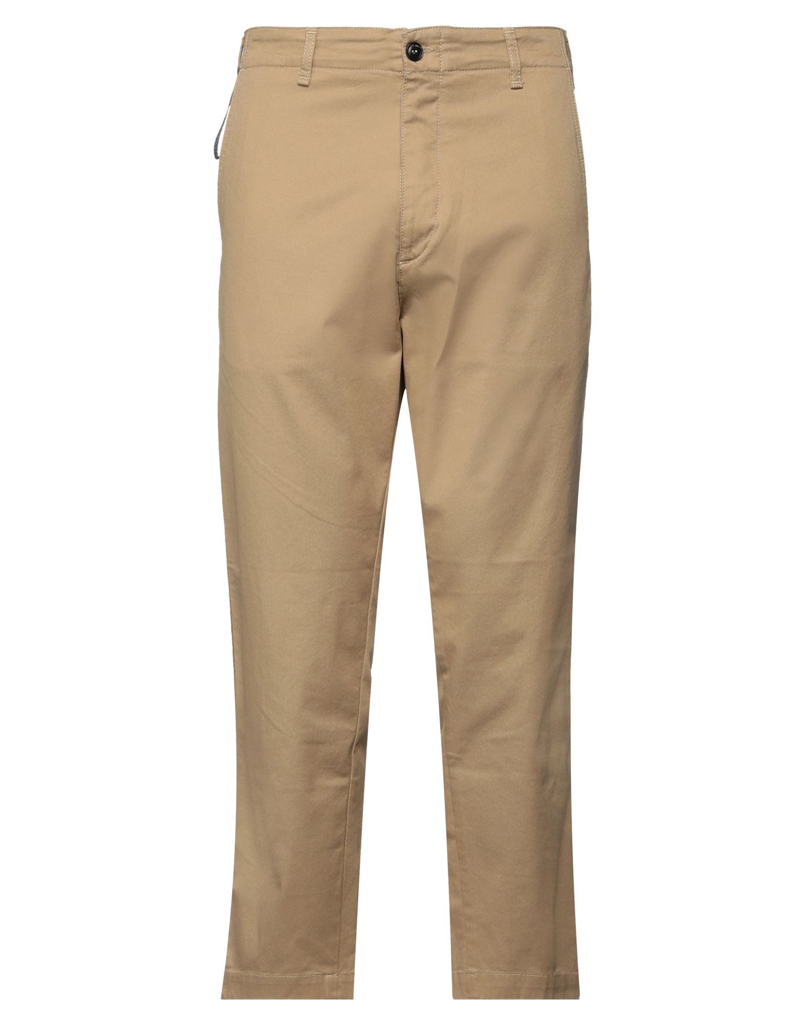 HAIKURE HAIKURE MAN PANTS CAMEL SIZE 35 COTTON, ELASTANE