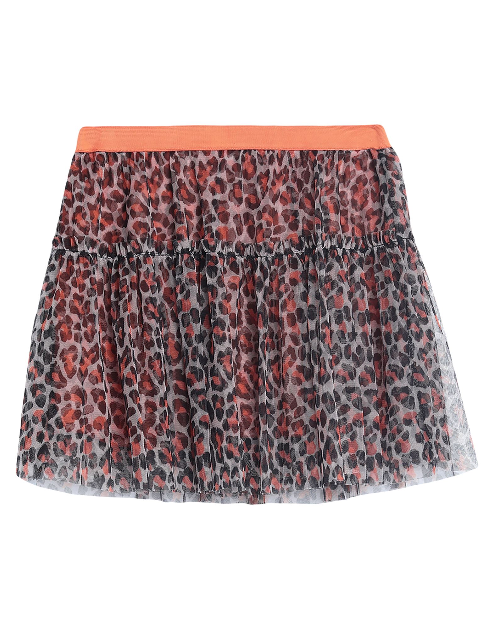 Vanessa Scott Mini Skirts In Orange