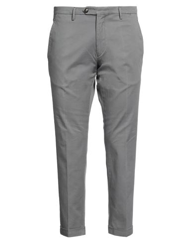 Michael Coal Man Pants Grey Size 40 Cotton, Elastane