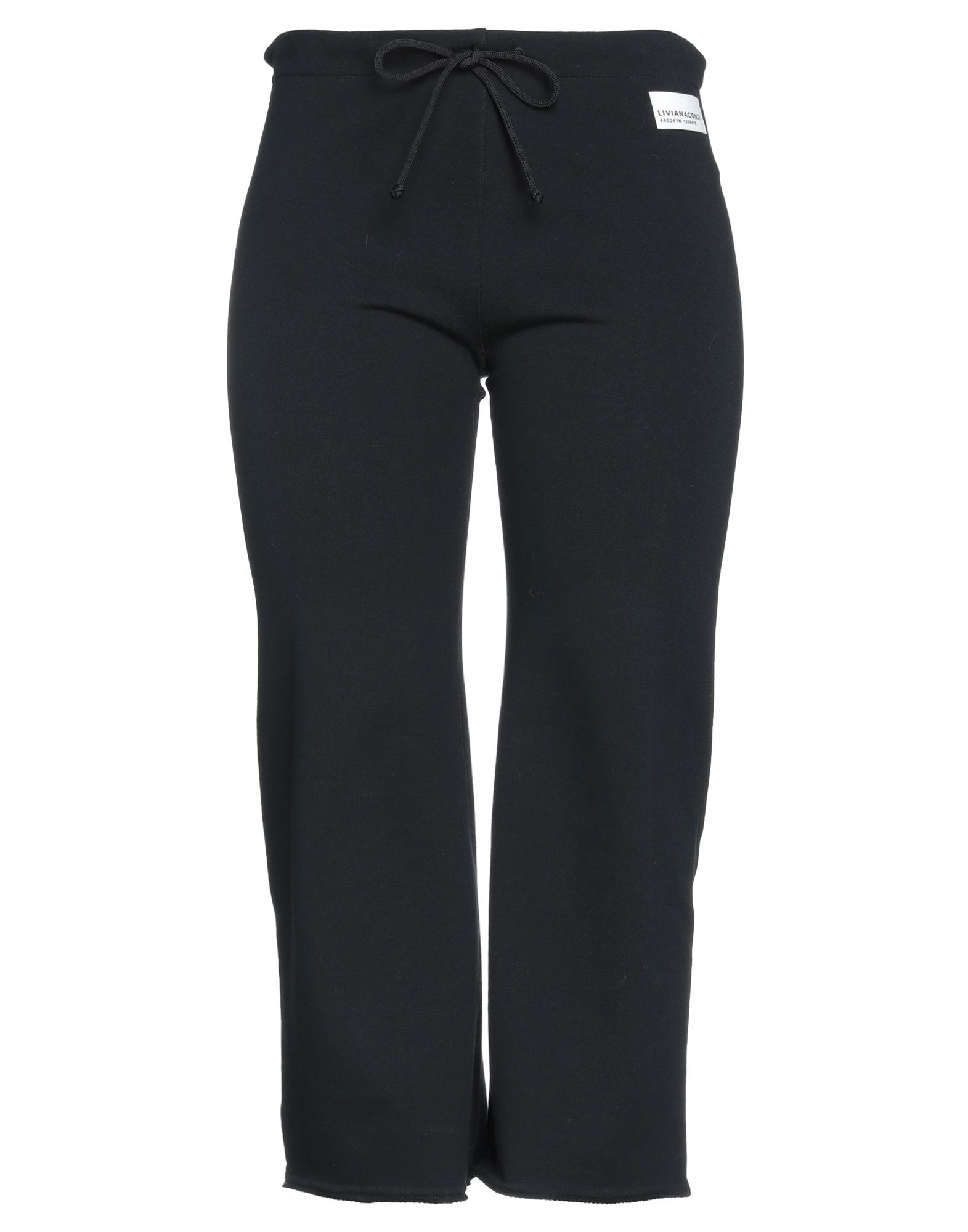 Liviana Conti Cropped Pants In Black