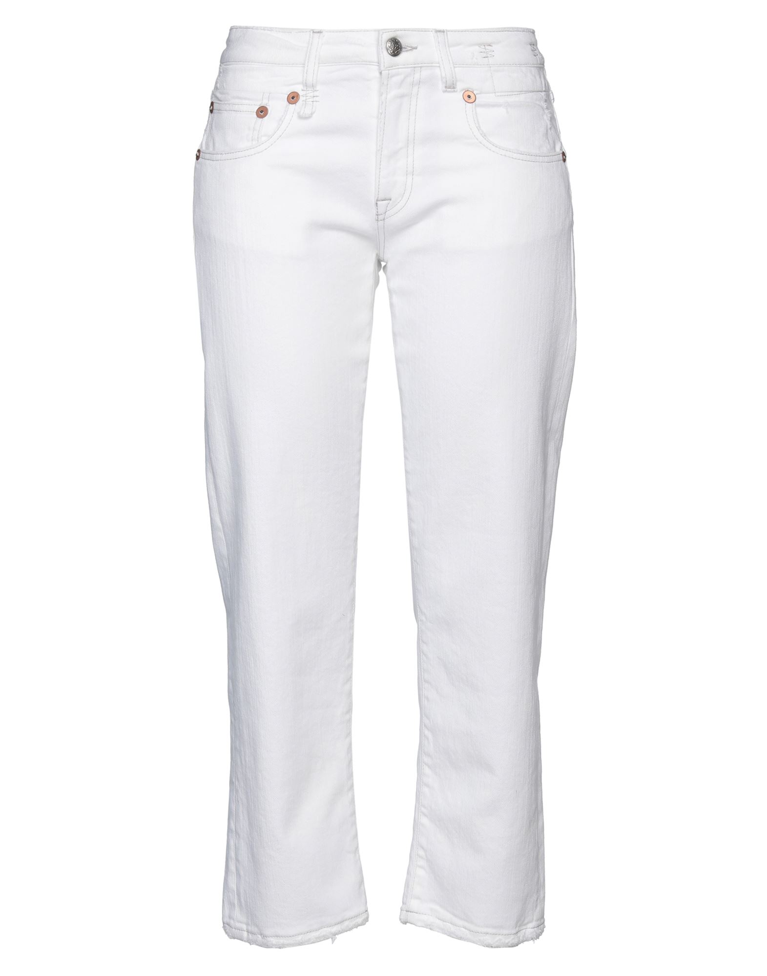 R13 Jeans In White