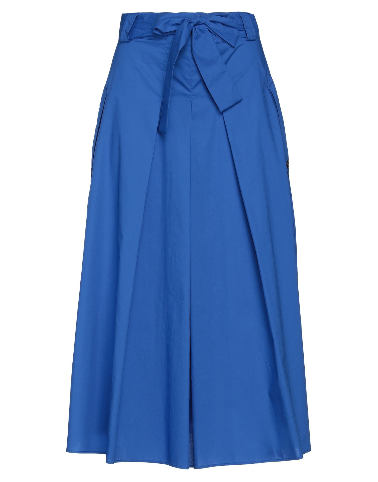 Biancoghiaccio Midi Skirts In Blue
