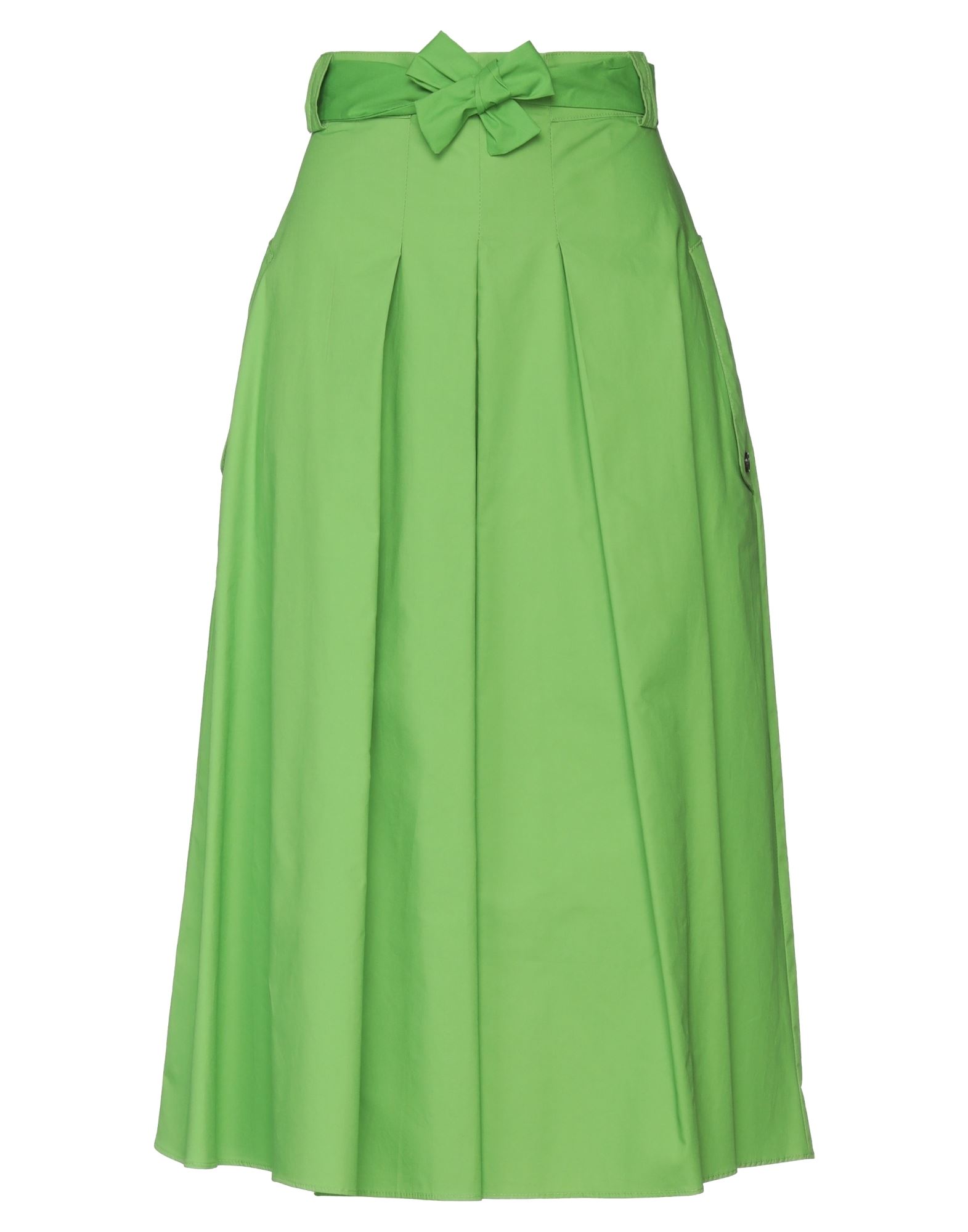 Biancoghiaccio Midi Skirts In Green