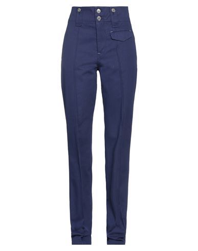 Isabel Marant Woman Denim Pants Bright Blue Size 4 Cotton