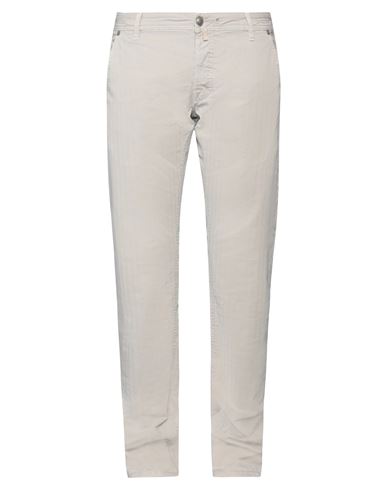 Jacob Cohёn Man Pants Cream Size 37 Cotton, Modal, Elastane In Beige