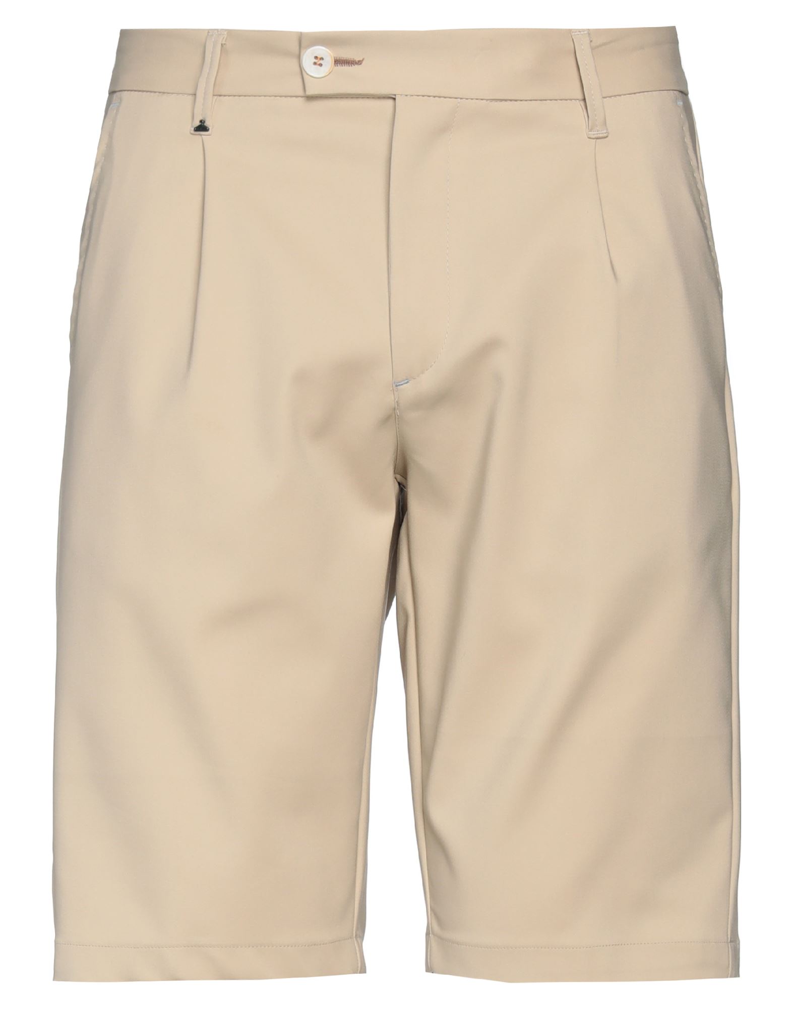 Berna Man Shorts & Bermuda Shorts Beige Size 28 Cotton, Polyamide, Elastane
