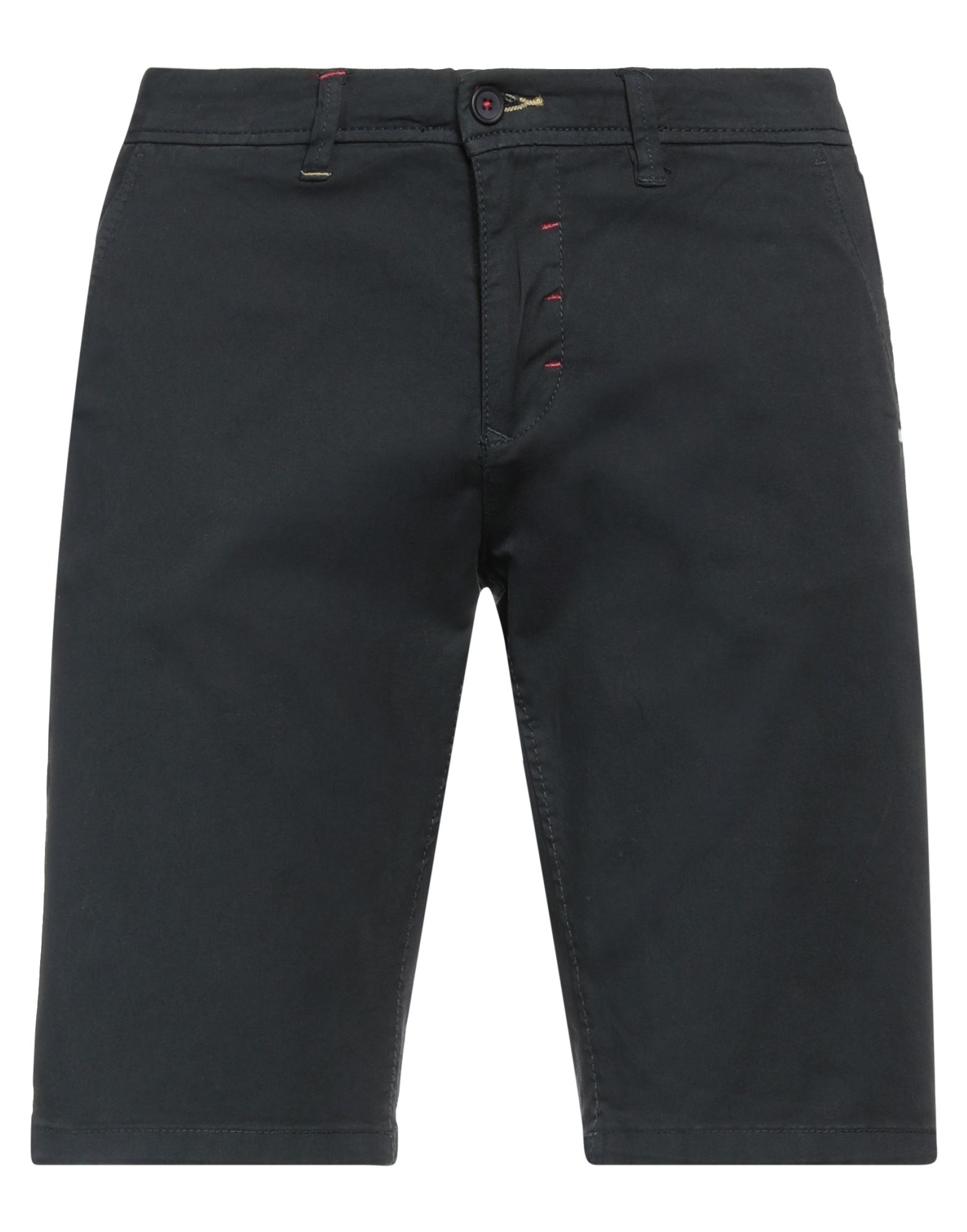 Berna Man Shorts & Bermuda Shorts Black Size 30 Cotton, Elastane