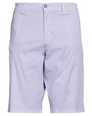 Berna Man Shorts & Bermuda Shorts Lilac Size 32 Cotton, Elastane In Purple